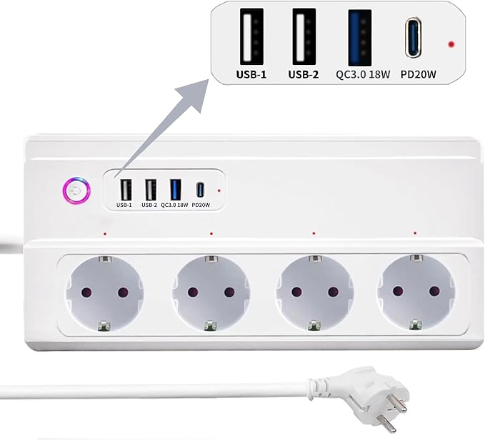 Zigbee power strip