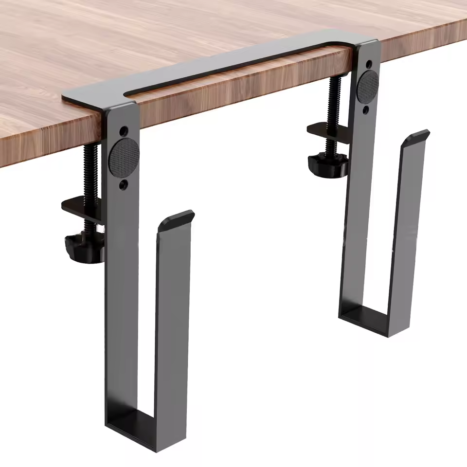 Laptop side desk mount