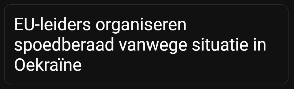 news headline