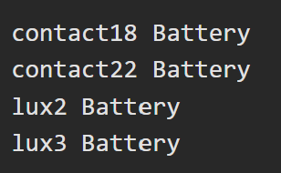 low battery devices