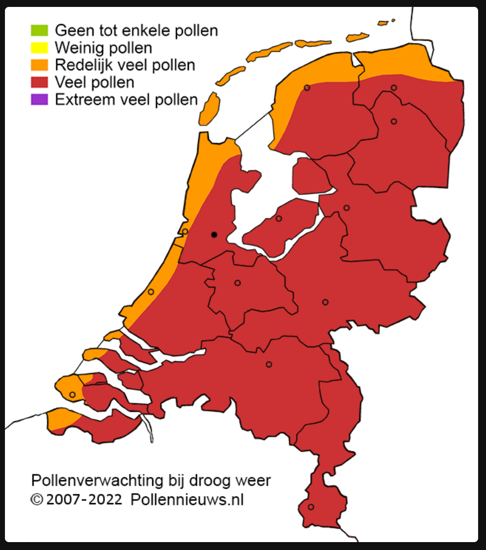 Pollen nieuws