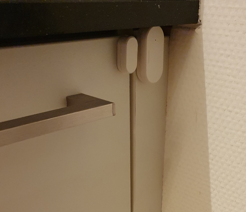 dishwasher door sensor