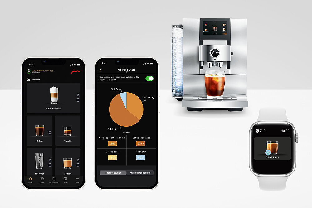 Jura coffee machine app