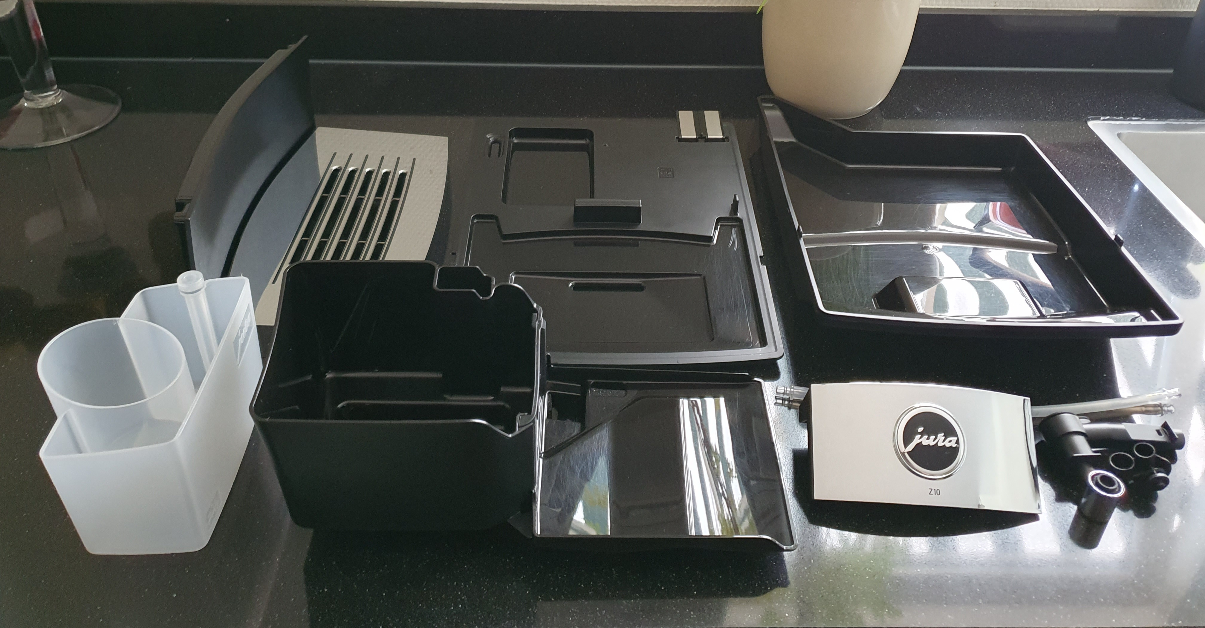 Jura Z10 waste water parts