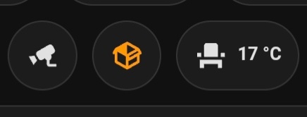 Icon to indicate the package box is filled
