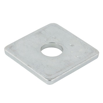 4x galvanized metal plate 40x40mm