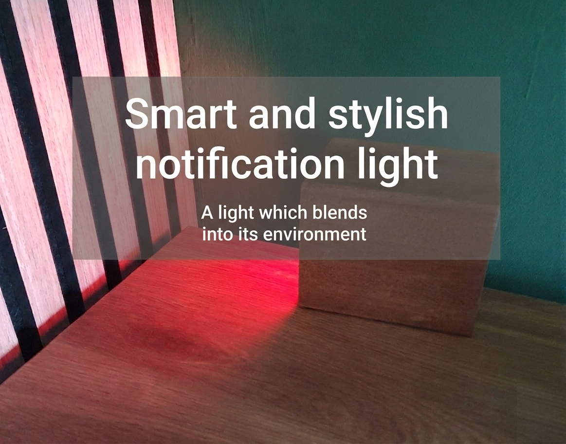 Smart and stylish notification light