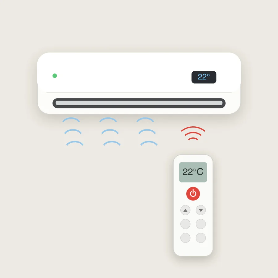 airco with remote